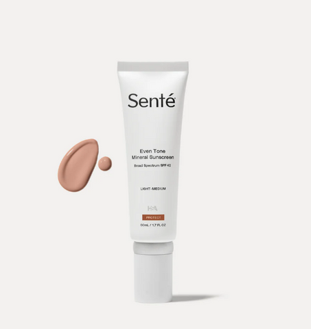 Even Tone Mineral Sunscreen – SPF 40 Light-Medium by SENTÉ